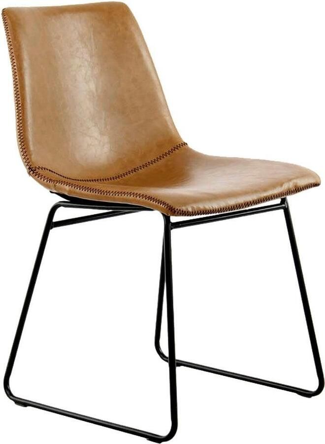 Kayoom Stoel Caila 110 2-delige set eetkamerstoel in robuuste uitvoering onderhoudsvriendelijk modern duurzaam integreerbaar in elke woonstijl (set 2 stuks) - Foto 5