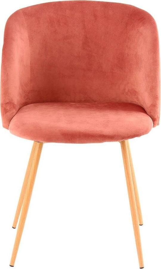 Kayoom Stoel Celina 110 2-pack grijs fluweelzachte bekleding in moderne kleurstelling (set 2 stuks) - Foto 9