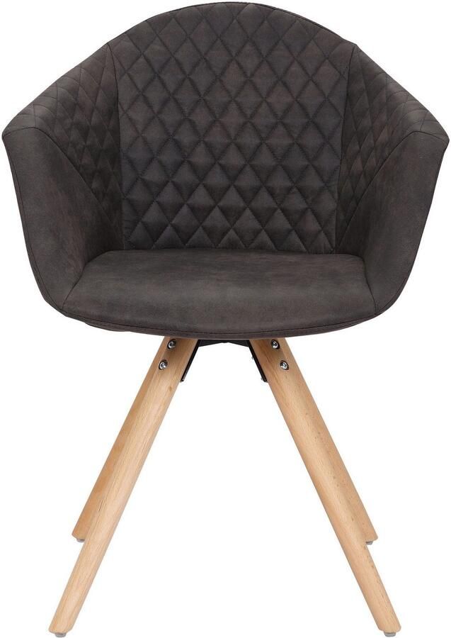 Kayoom Stoel Chadwick 110 2-delige set stijlvol design in natuurlijke kleuren gehouden (set 2 stuks) - Foto 7