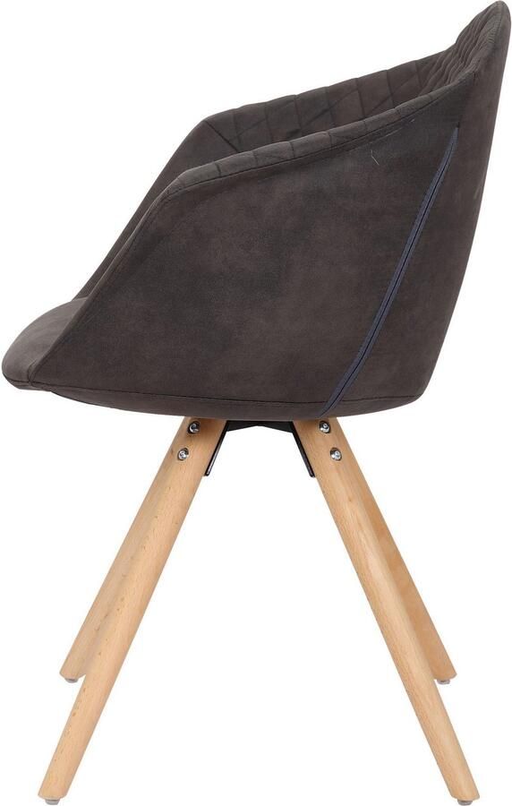 Kayoom Stoel Chadwick 110 2-delige set stijlvol design in natuurlijke kleuren gehouden (set 2 stuks) - Foto 6