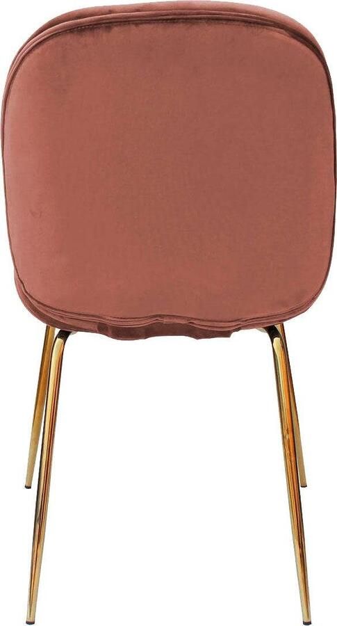 Kayoom Floraya Set 2 eetkamerstoelen Charlize Oudroze 59x47x90cm (LxBxH) Belastbaar tot 150KG - Foto 10