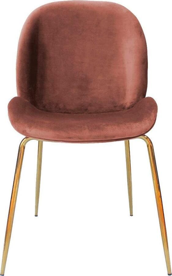 Kayoom Floraya Set 2 eetkamerstoelen Charlize Oudroze 59x47x90cm (LxBxH) Belastbaar tot 150KG - Foto 9