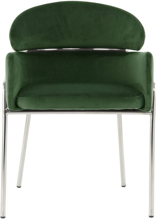 Kayoom Stoel Corey 125 comfortabele stoel trendy retro-look fluweelzachte bekleding onderhoudsvriendelijk zeer gezellig trendy retro-look (1 stuk) - Foto 8