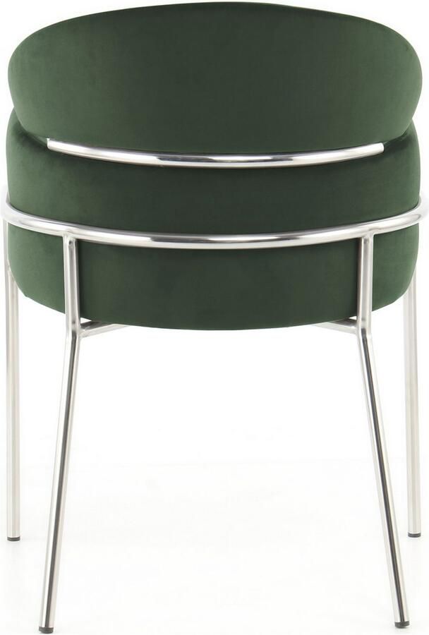 Kayoom Stoel Corey 125 comfortabele stoel trendy retro-look fluweelzachte bekleding onderhoudsvriendelijk zeer gezellig trendy retro-look (1 stuk) - Foto 7