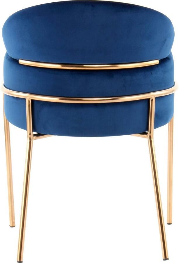 Kayoom Stoel Corey 125 comfortabele stoel trendy retro-look fluweelzachte bekleding onderhoudsvriendelijk zeer gezellig trendy retro-look (1 stuk) - Foto 6