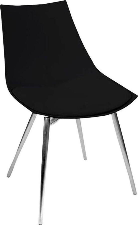 Kayoom Stoel Dakota 110 4-delige set kunstleer bekleding zitting van schuim ergonomisch comfortabel onderhoudsvriendelijk kunstlederen bekleding - Foto 5