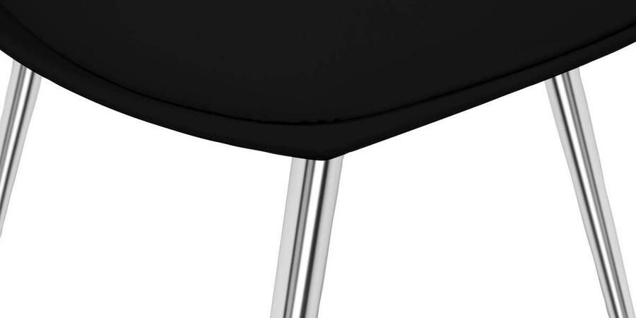 Kayoom Stoel Dakota 110 4-delige set kunstleer bekleding zitting van schuim ergonomisch comfortabel onderhoudsvriendelijk kunstlederen bekleding - Foto 8