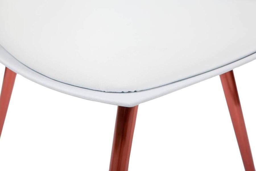 Kayoom Stoel Dakota 110 4-delige set kunstleer bekleding zitting van schuim ergonomisch comfortabel onderhoudsvriendelijk kunstlederen bekleding - Foto 3