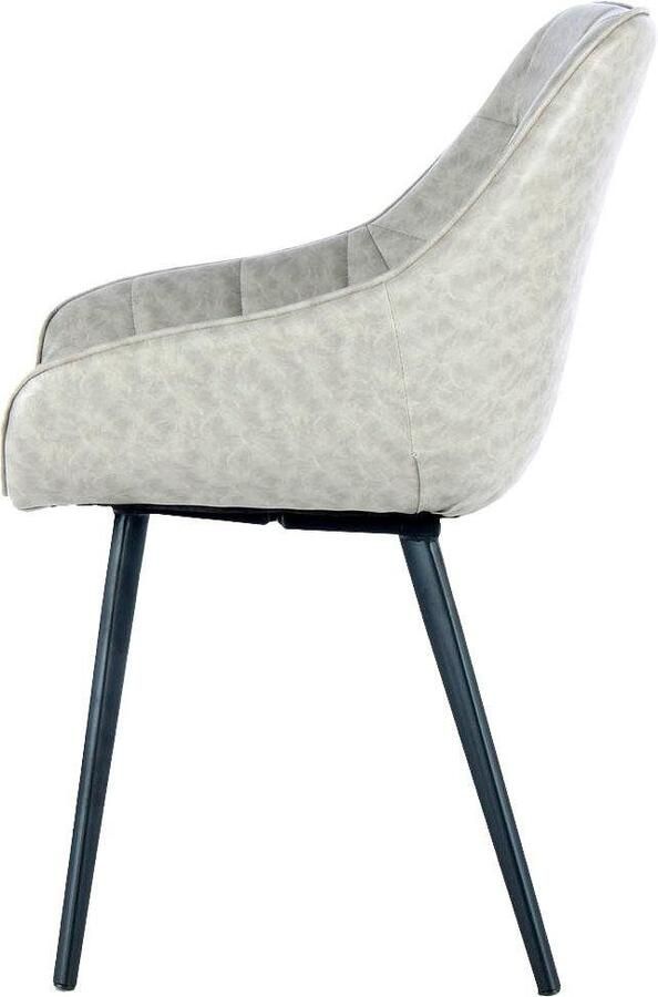 Kayoom Stoel Demi 325 2-delige set relaxstoel effen kleurontwerp onderhoudsvriendelijk elegante uitstraling in subtiele kleuren (set 2 stuks) - Foto 7