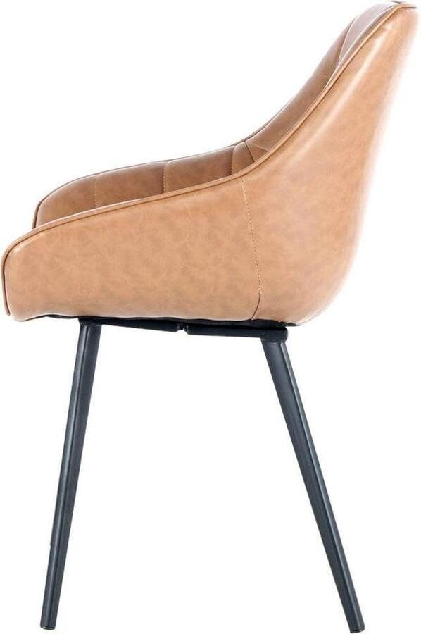 Kayoom Stoel Demi 325 2-delige set relaxstoel effen kleurontwerp onderhoudsvriendelijk elegante uitstraling in subtiele kleuren (set 2 stuks) - Foto 7