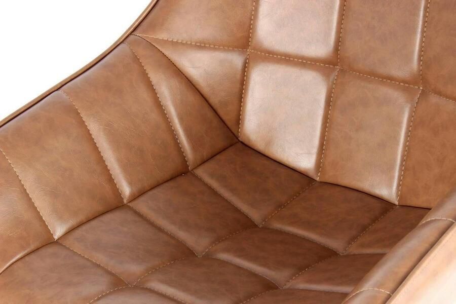Kayoom Stoel Demi 325 2-delige set relaxstoel effen kleurontwerp onderhoudsvriendelijk elegante uitstraling in subtiele kleuren (set 2 stuks) - Foto 5