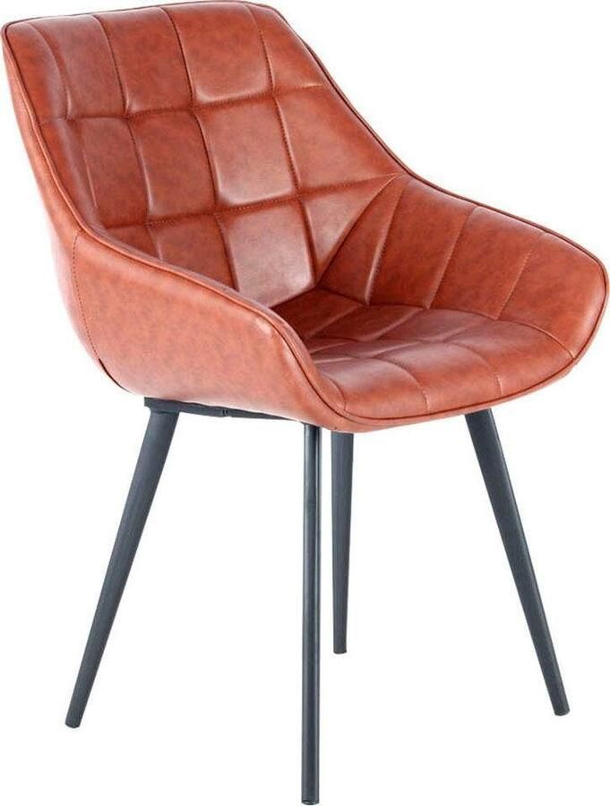 Kayoom Stoel Demi 325 2-delige set relaxstoel effen kleurontwerp onderhoudsvriendelijk elegante uitstraling in subtiele kleuren (set 2 stuks) - Foto 3
