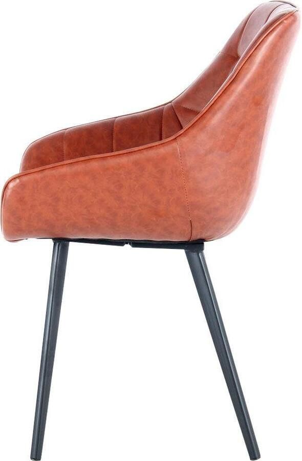 Kayoom Stoel Demi 325 2-delige set relaxstoel effen kleurontwerp onderhoudsvriendelijk elegante uitstraling in subtiele kleuren (set 2 stuks) - Foto 7