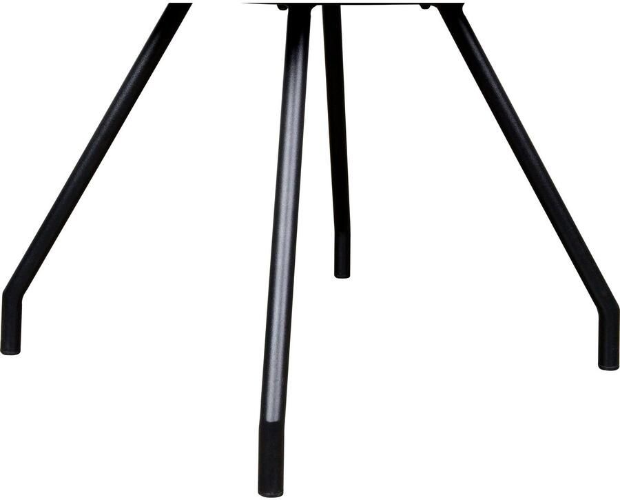 Kayoom Stoel Eaden 125 2-delige set fluweelachtige stofbekleding bies van kunstleer stijlvol onderhoudsvriendelijk eigentijdse kleurstelling fluweelachtige stofbekleding (set 2 stuks) - Foto 3