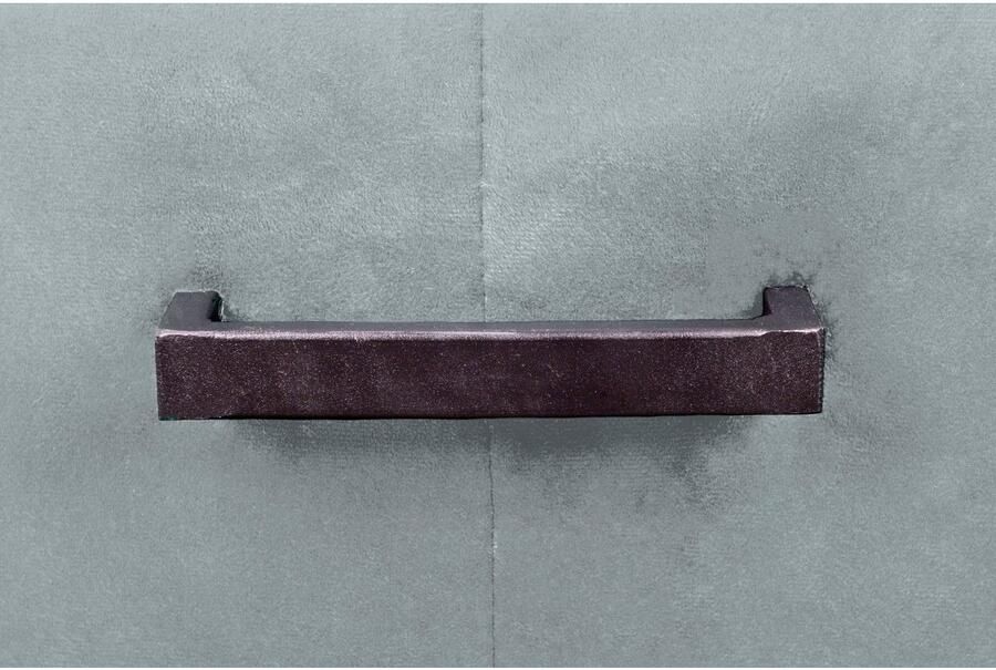 Kayoom Stoel Eaden 225 2-pack fluweelachtige stofbekleding paspel van kunstleer stijlvol onderhoudsvriendelijk eigentijdse kleurstelling fluweelachtige stofbekleding (set 2 stuks) - Foto 6