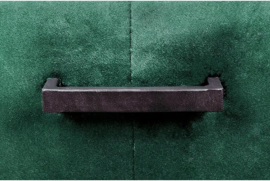 Kayoom Stoel Eaden 225 2-pack fluweelachtige stofbekleding paspel van kunstleer stijlvol onderhoudsvriendelijk eigentijdse kleurstelling fluweelachtige stofbekleding (set 2 stuks) - Foto 8
