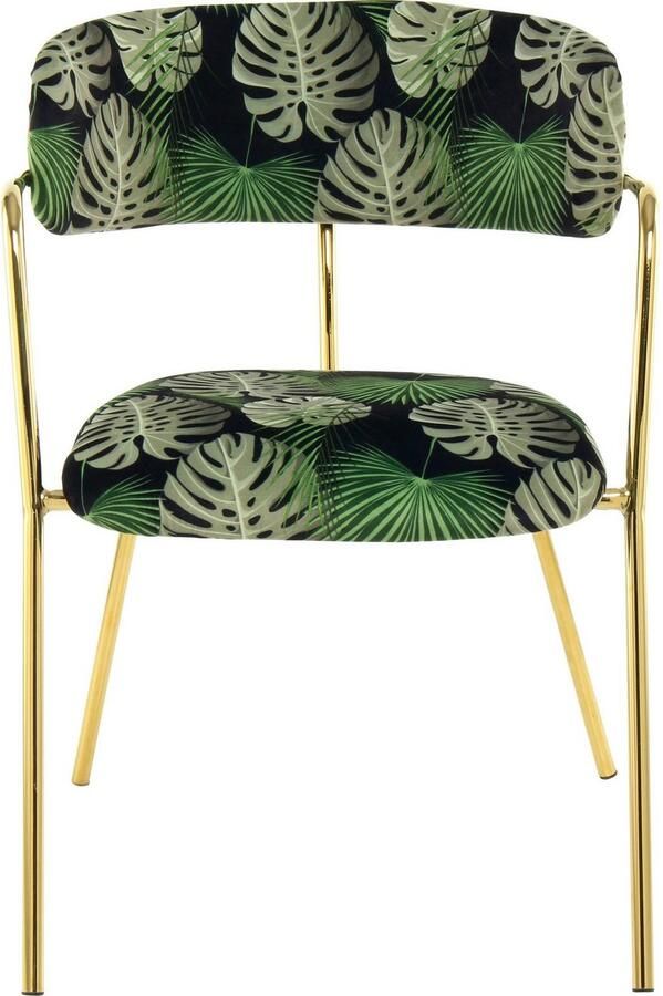 Kayoom Stoel Forest 625 2-delige set fluweelzachte bekleding met hoog zitcomfort (set 2 stuks) - Foto 7