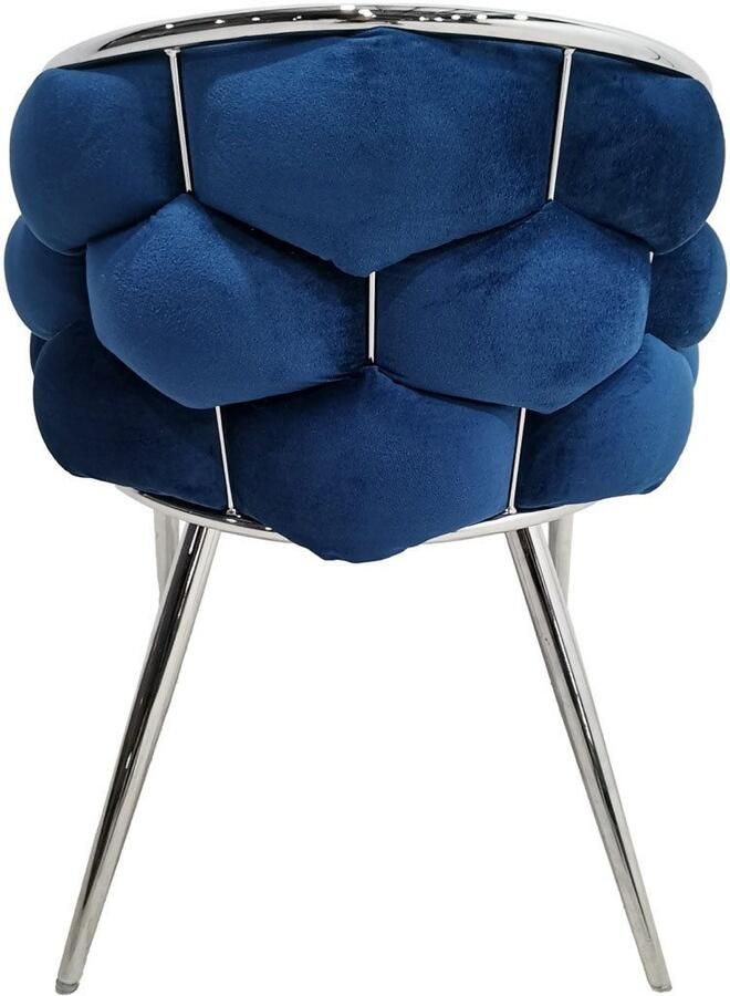 Kayoom Stoel Grace 125 2-delige set frame van ijzer comfortabel gepolsterd (set 2 stuks) - Foto 5