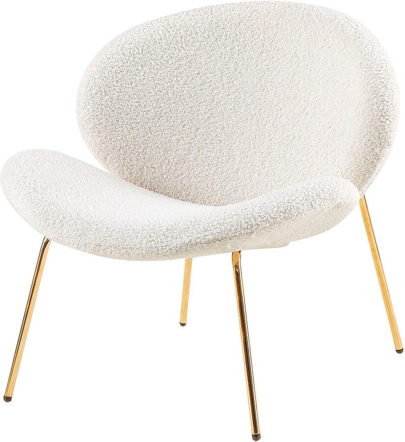 Kayoom Stoel Jaden 125 2-pack in trendy stof met kreukeleffect Esthetisch minimalistisch ontwerp bouclé stof breed zitten (set 2 stuks) - Foto 4