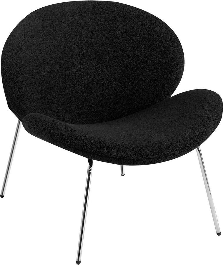 Kayoom Stoel Jaden 125 2-pack in trendy stof met kreukeleffect Esthetisch minimalistisch ontwerp bouclé stof breed zitten (set 2 stuks) - Foto 6