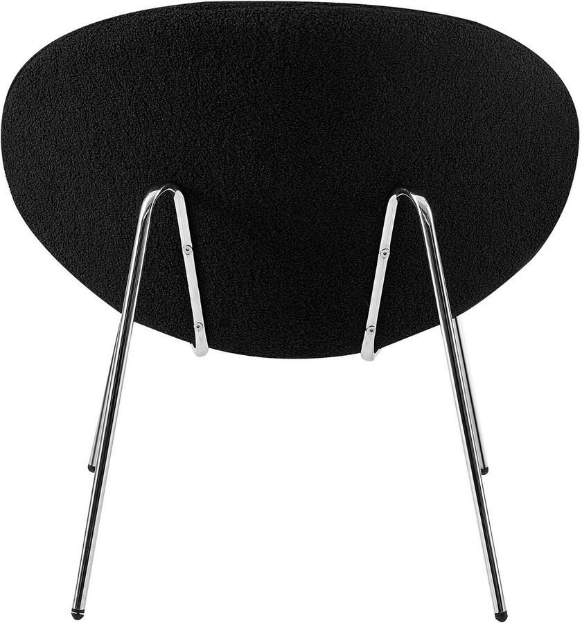 Kayoom Stoel Jaden 125 2-pack in trendy stof met kreukeleffect Esthetisch minimalistisch ontwerp bouclé stof breed zitten (set 2 stuks) - Foto 3