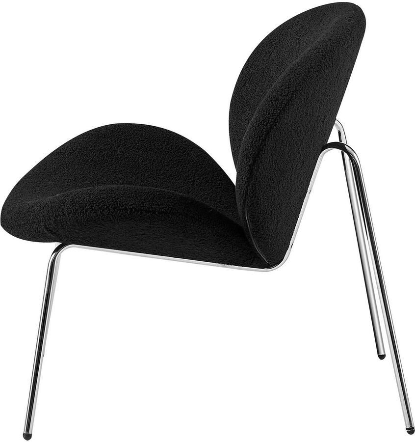 Kayoom Stoel Jaden 125 2-pack in trendy stof met kreukeleffect Esthetisch minimalistisch ontwerp bouclé stof breed zitten (set 2 stuks) - Foto 2