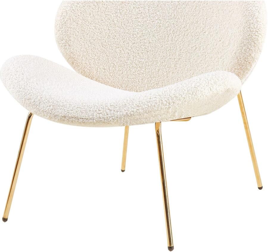 Kayoom Stoel Jaden 125 2-pack in trendy stof met kreukeleffect Esthetisch minimalistisch ontwerp bouclé stof breed zitten (set 2 stuks) - Foto 2