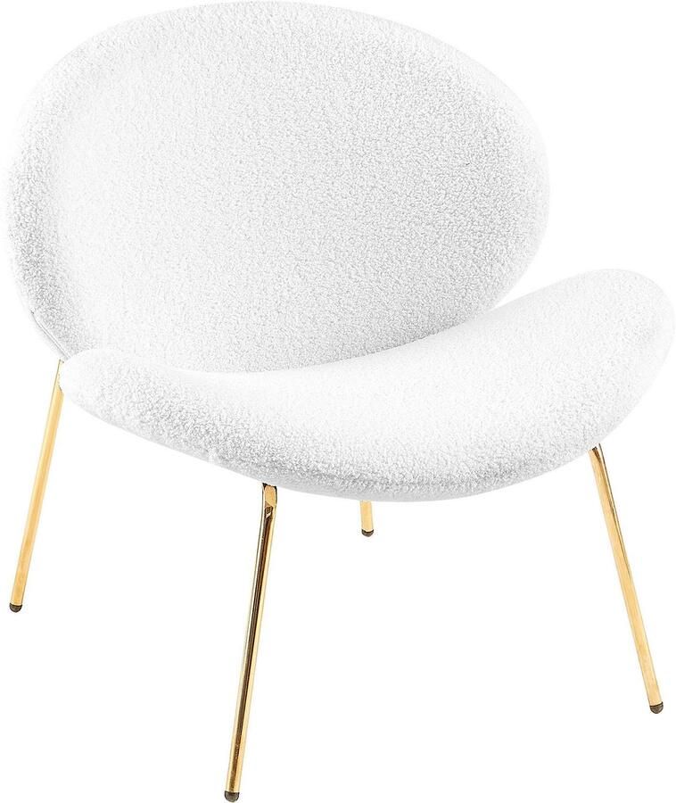 Kayoom Stoel Jaden 125 2-pack in trendy stof met kreukeleffect Esthetisch minimalistisch ontwerp bouclé stof breed zitten (set 2 stuks) - Foto 6