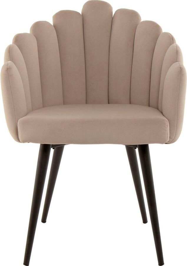 Kayoom Stoel Jeane 525 met fluweelzachte bekleding comfortabel en gezellig fluweelzachte bekleding modern comfortabel en gezellig met fluweelzachte bekleding (1 stuk) - Foto 2