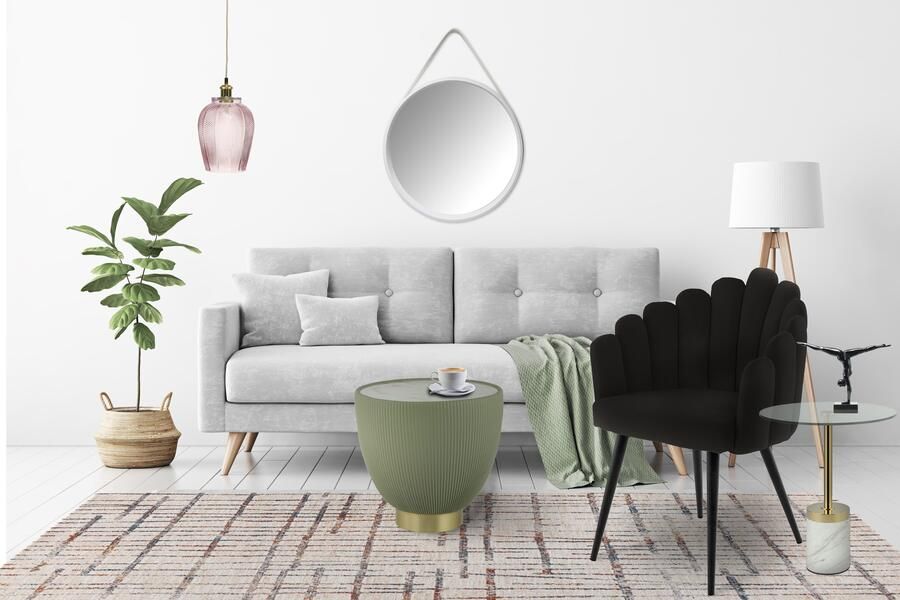 Kayoom Stoel Jeane 625 met fluweelzachte bekleding comfortabel en gezellig fluweelzachte bekleding modern comfortabel en gezellig met fluweelzachte bekleding (1 stuk) - Foto 5