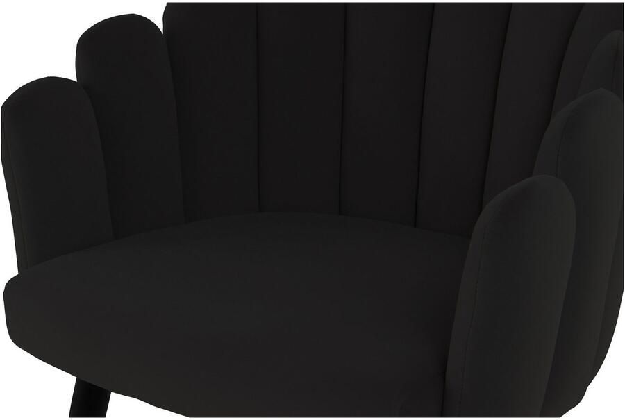 Kayoom Stoel Jeane 625 met fluweelzachte bekleding comfortabel en gezellig fluweelzachte bekleding modern comfortabel en gezellig met fluweelzachte bekleding (1 stuk) - Foto 3