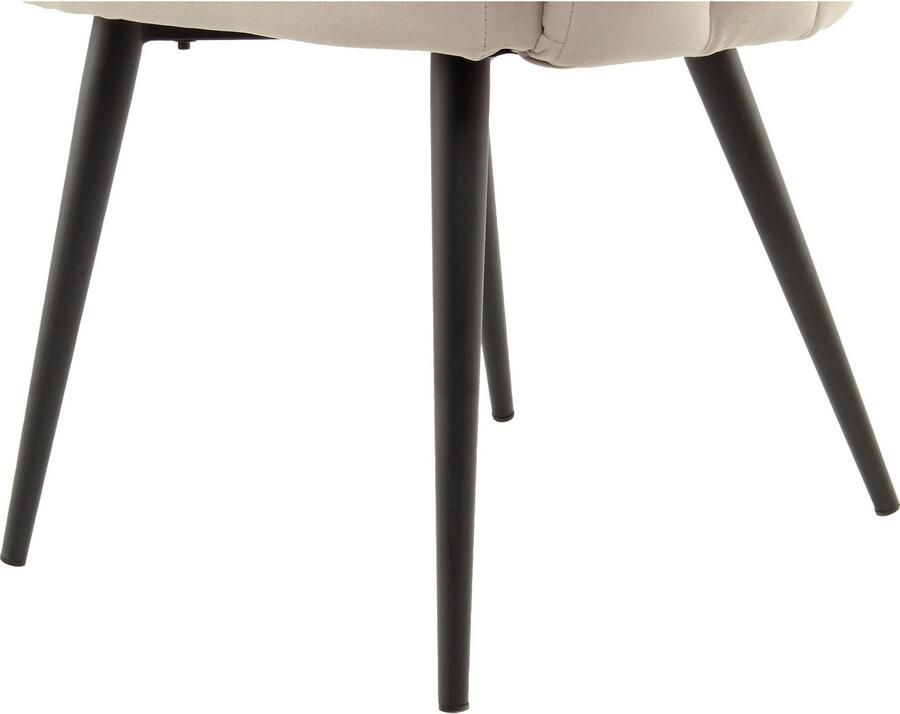 Kayoom Stoel Jeane 625 met fluweelzachte bekleding comfortabel en gezellig fluweelzachte bekleding modern comfortabel en gezellig met fluweelzachte bekleding (1 stuk)