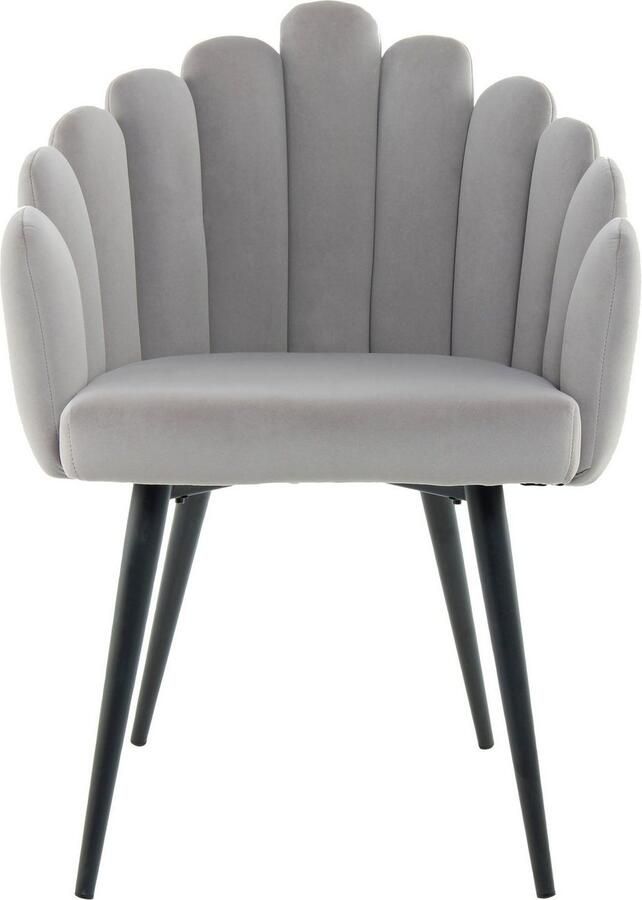 Kayoom Stoel Jeane 625 met fluweelzachte bekleding comfortabel en gezellig fluweelzachte bekleding modern comfortabel en gezellig met fluweelzachte bekleding (1 stuk) - Foto 2