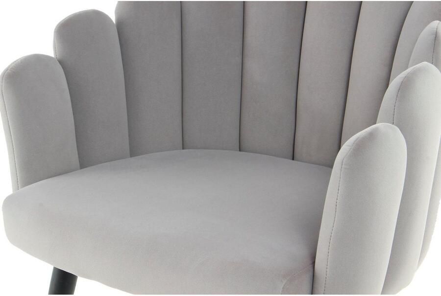 Kayoom Stoel Jeane 625 met fluweelzachte bekleding comfortabel en gezellig fluweelzachte bekleding modern comfortabel en gezellig met fluweelzachte bekleding (1 stuk) - Foto 4