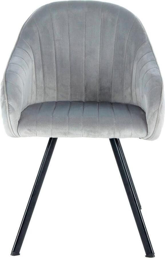 Kayoom Stoel Jodie 125 2-pack zitting met bekleding fluweelzachte bekleding comfortabel effen ontwerp (set 2 stuks) - Foto 9