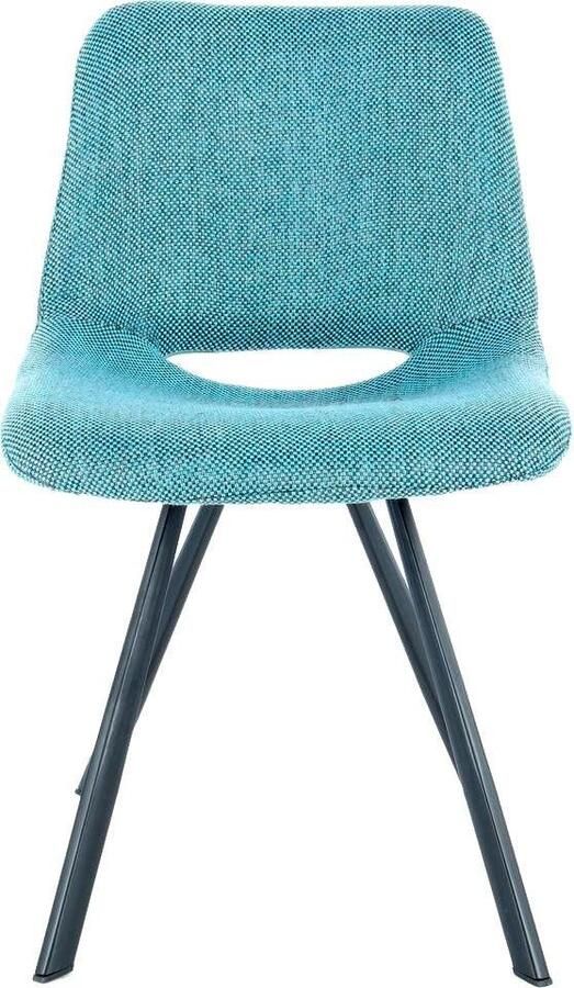 Kayoom Stoel Josephine 325 2-delige set tijdloos ontwerp met geometrische uitsparing onderhoudsvriendelijk eenvoudig zachte bekleding voor een aangenaam zitgevoel (set 2 stuks) - Foto 9