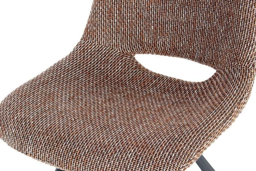 Kayoom Stoel Josephine 325 2-delige set tijdloos ontwerp met geometrische uitsparing onderhoudsvriendelijk eenvoudig zachte bekleding voor een aangenaam zitgevoel (set 2 stuks) - Foto 6