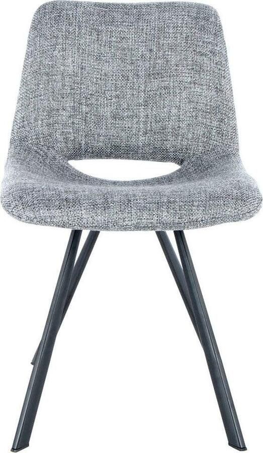 Kayoom Stoel Josephine 325 2-delige set tijdloos ontwerp met geometrische uitsparing onderhoudsvriendelijk eenvoudig zachte bekleding voor een aangenaam zitgevoel (set 2 stuks) - Foto 9