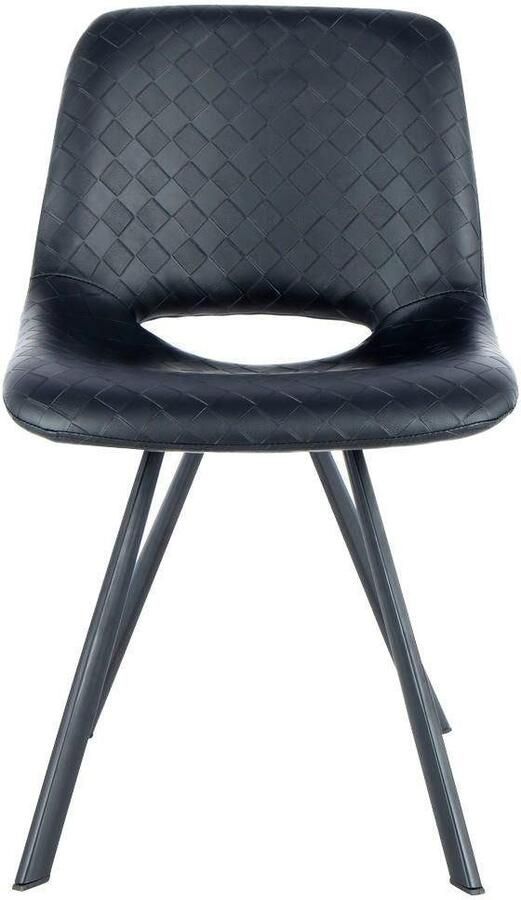 Kayoom Stoel Josephine 325 2-delige set tijdloos ontwerp met geometrische uitsparing onderhoudsvriendelijk eenvoudig zachte bekleding voor een aangenaam zitgevoel (set 2 stuks) - Foto 10