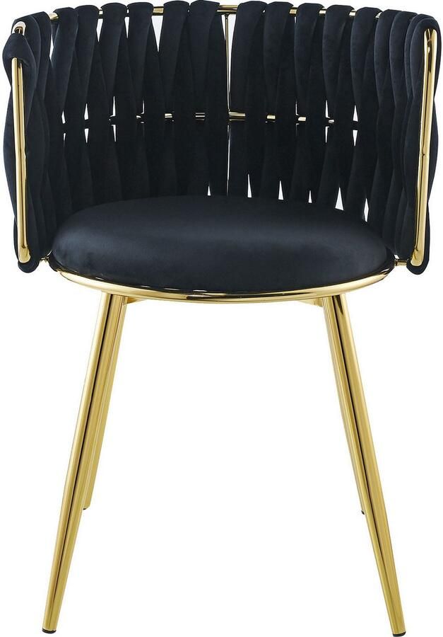 Kayoom Stoel Melly 125 2-delige set geweldig ontwerp van de rugleuning ronde zitting (set 2 stuks) - Foto 4