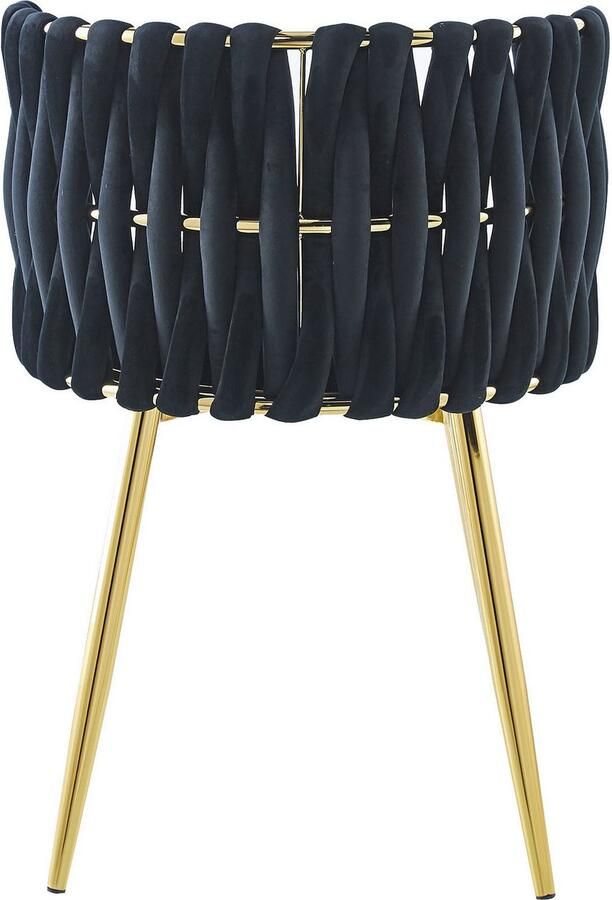 Kayoom Stoel Melly 125 2-delige set geweldig ontwerp van de rugleuning ronde zitting (set 2 stuks) - Foto 5