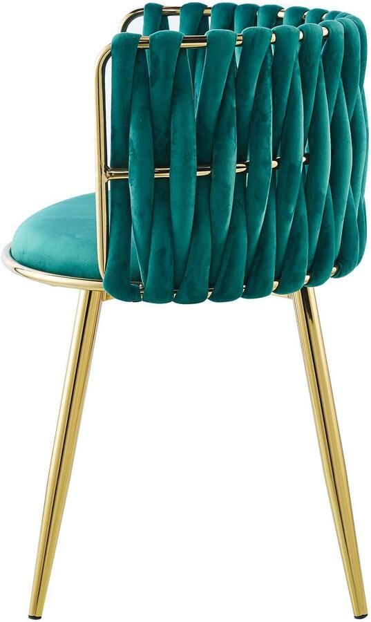 Kayoom Stoel Melly 125 2-delige set geweldig ontwerp van de rugleuning ronde zitting (set 2 stuks) - Foto 7