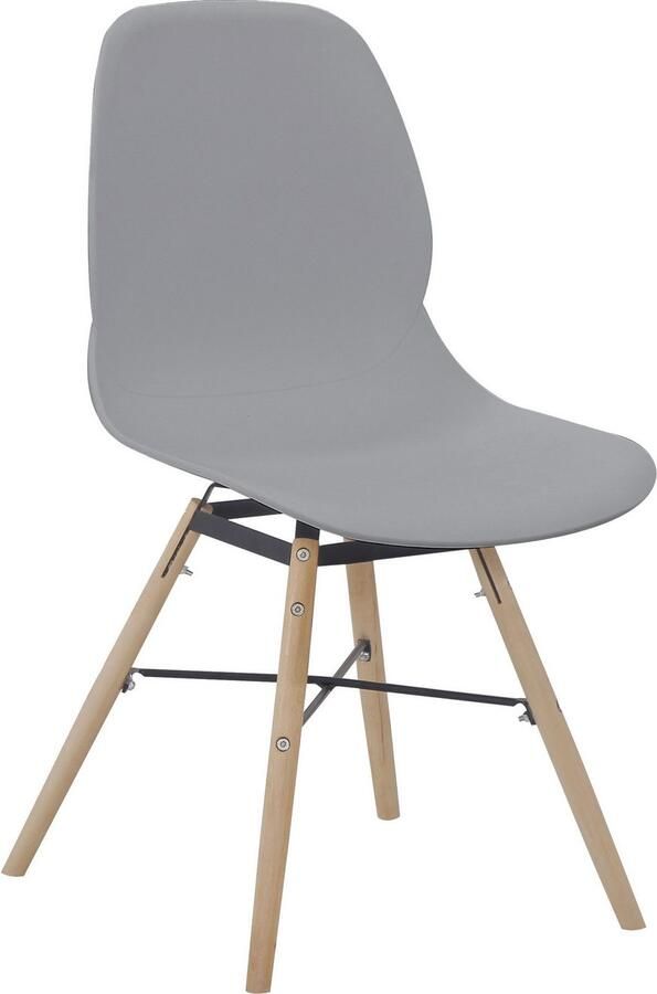 Kayoom Stoel met 4 poten Stoel Amy 110 2-delige set praktisch set comfortabele kunststofstoel (set 2 stuks) - Foto 3