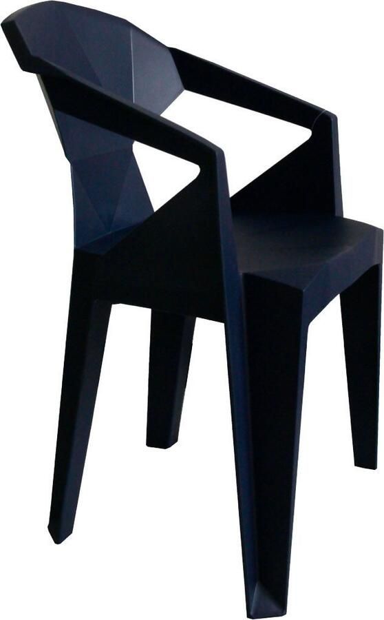 Kayoom Stoel met 4 poten Stoel Galerie praktisch en gezellig modern robuust onderhoudsvriendelijk geschikt voor binnen en buiten (1 stuk) - Foto 3