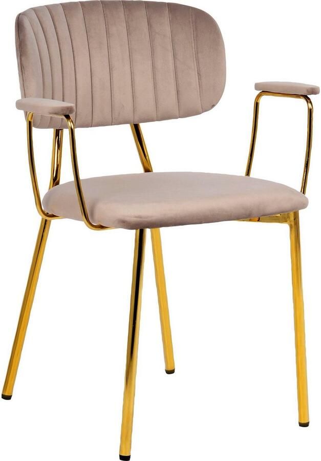 Kayoom Stoel met 4 poten Stoel Kian 225 2-delige set frame van RVS rugkussen (set 2 stuks) - Foto 6