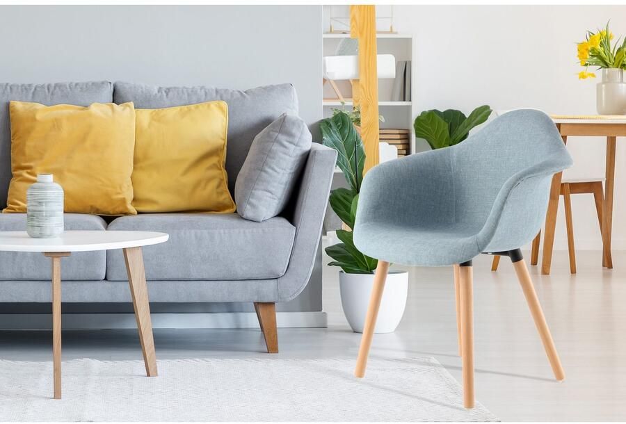 Kayoom Stoel Winston 325 2-delige set zachte zitting van schuim (set 2 stuks) - Foto 8