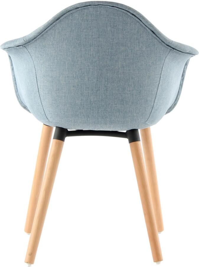 Kayoom Stoel Winston 325 2-delige set zachte zitting van schuim (set 2 stuks) - Foto 3