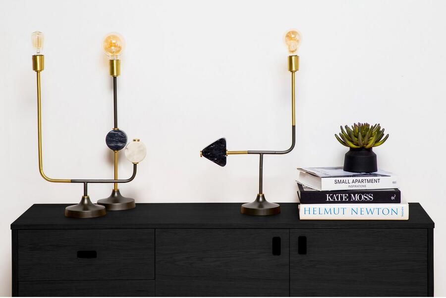 Kayoom Tafellamp Casey 287 puristisch ontwerp veelzijdig combineerbaar (1 stuk) - Foto 3