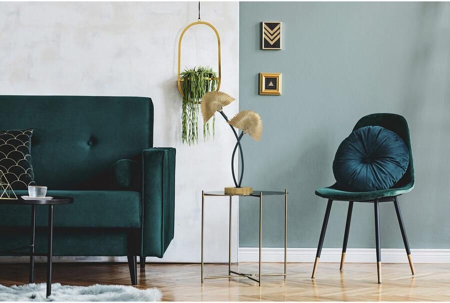 Kayoom Tafellamp Twinflame 125 Decoratieve tafellamp met twee lichtobjecten van metaal (1 stuk) - Foto 2