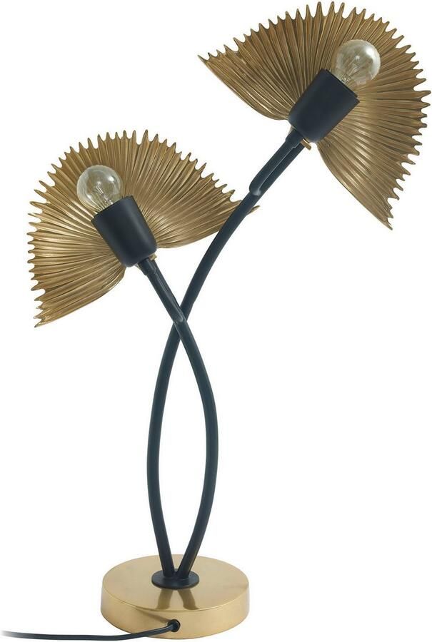 Kayoom Tafellamp Twinflame 125 Decoratieve tafellamp met twee lichtobjecten van metaal (1 stuk) - Foto 3